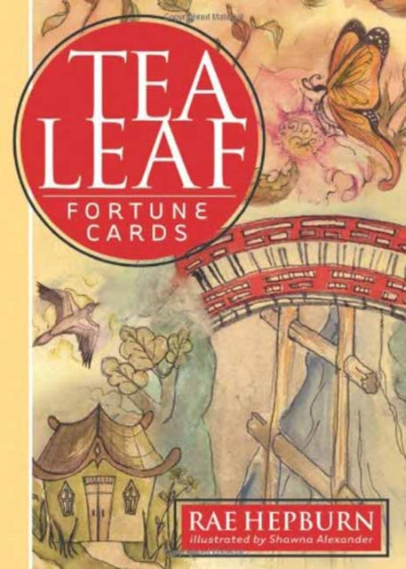 Book cover of: Tea Leaf Fortune Cards. By: Rae Hepburn