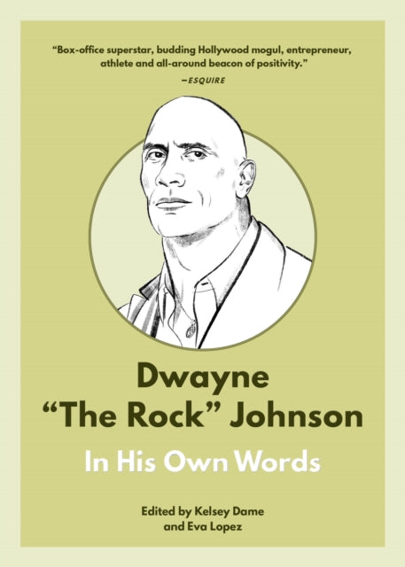 Book cover of: Dwayne "The Rock" Johnson: In His Own Words. By: Kelsey Dame