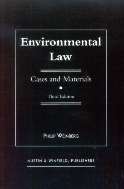 Book cover of: Environmental Law