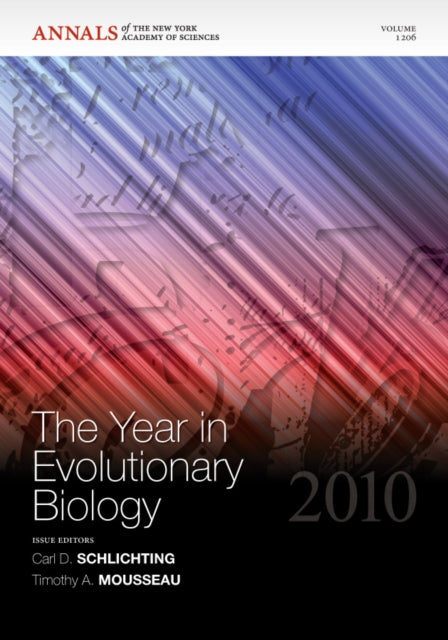 Book cover of: Year in Evolutionary Biology 2010, Volume 1206