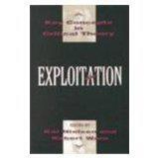 Book cover of: Exploitation. By: Kai Nielsen
