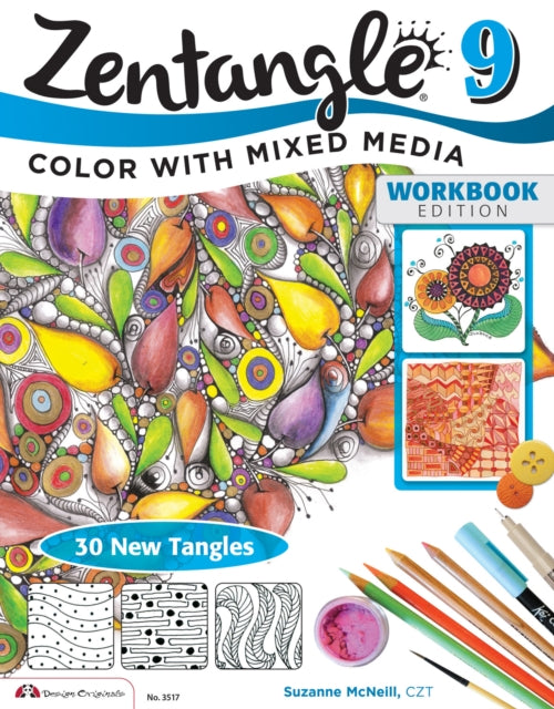 Book cover of: Zentangle 9. By: Suzanne McNeill