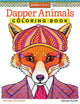 Book cover of: Dapper Animals Coloring Book. By: Thaneeya McArdle