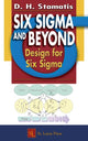 Book cover of: Six Sigma and Beyond. By: D.H. Stamatis
