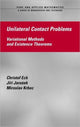 Book cover of: Unilateral Contact Problems
