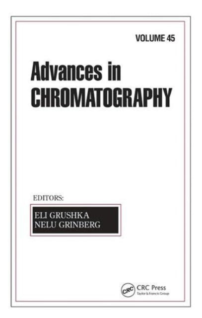 Book cover of: Advances in Chromatography