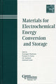 Book cover of: Materials for Electrochemical Energy Conversion and Storage