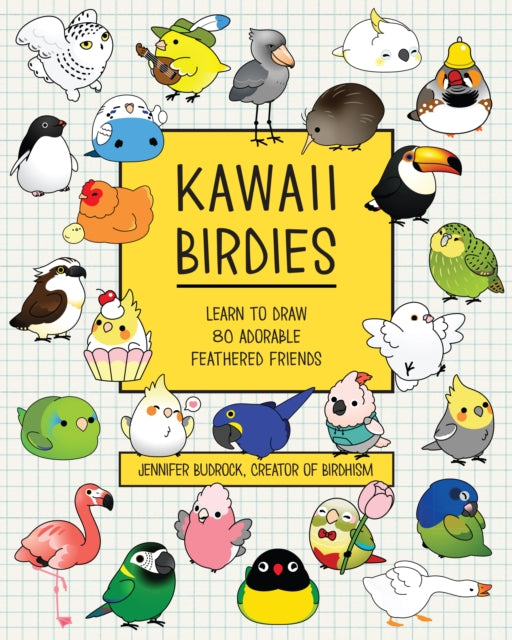 Book cover of: Kawaii Birdies. By: Jen Budrock