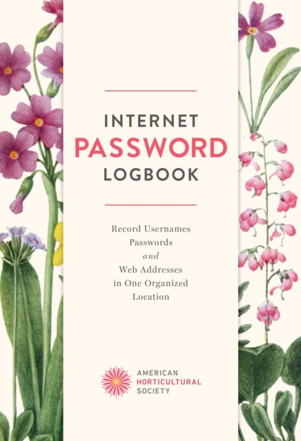 Book cover of: AHS Internet Password Logbook