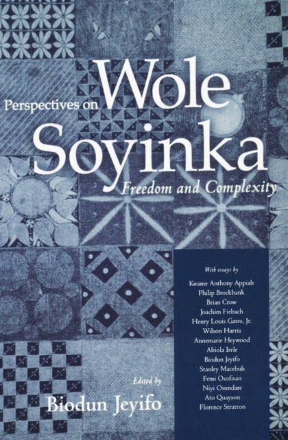 Book cover of: Perspectives on Wole Soyinka. By: Biodun Jeyifo