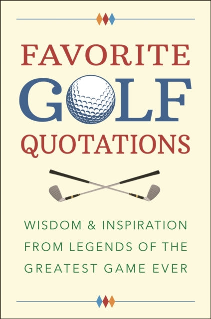 Book cover of: Favorite Golf Quotations. By: Jackie Corley