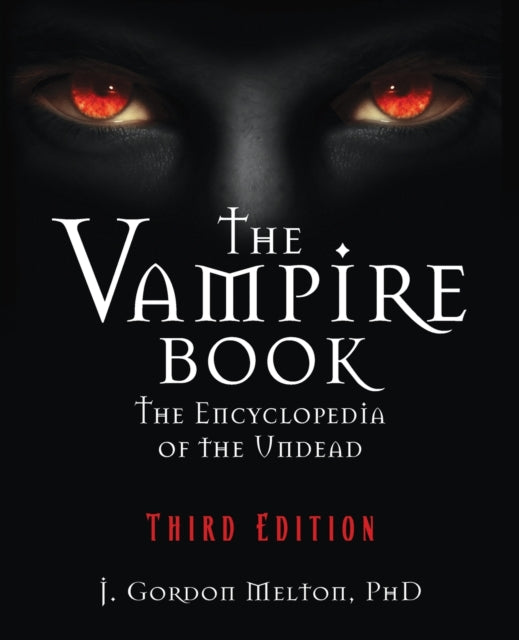 Book cover of: Vampire Book. By: J. Gordon Melton