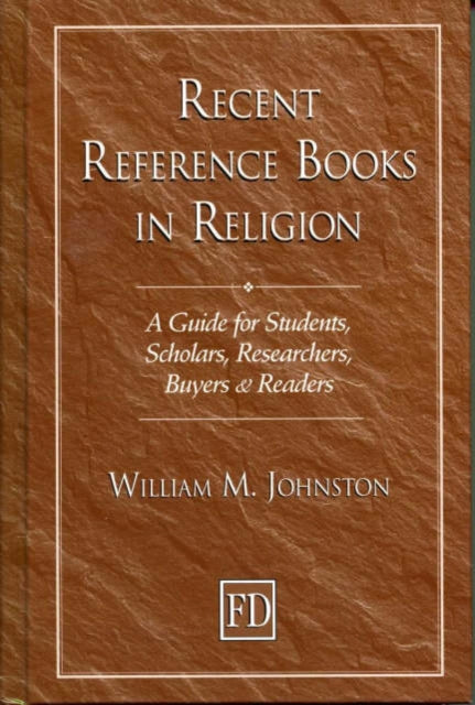 Recent Reference Books in Religion