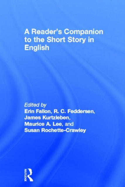 Book cover of: Reader's Companion to the Short Story in English
