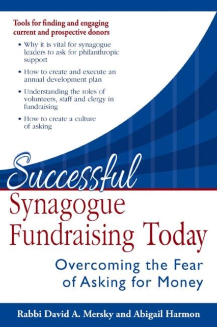 Book cover of: Successful Synagogue Fundraising Today. By: Rabbi David A. Mersky