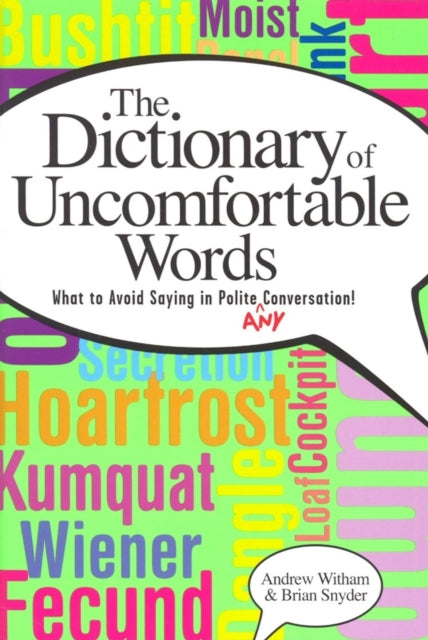 Book cover of: Dictionary of Uncomfortable Words