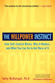 Book cover of: Willpower Instinct. By: Kelly McGonigal