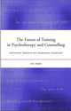 Book cover of: Future of Training in Psychotherapy and Counselling