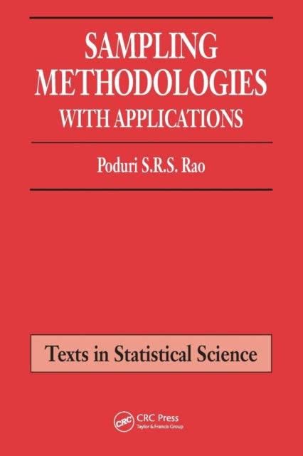 Book cover of: Sampling Methodologies with Applications. By: Poduri S.R.S. Rao
