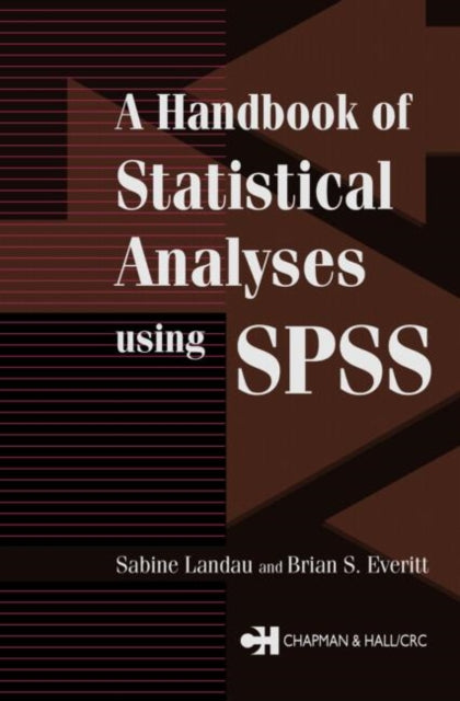 Book cover of: Handbook of Statistical Analyses Using SPSS. By: Sabine Landau
