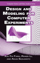 Book cover of: Design and Modeling for Computer Experiments. By: Kai-Tai Fang