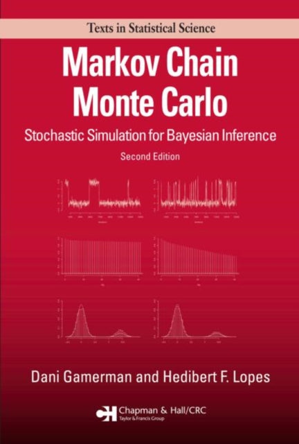 Book cover of: Markov Chain Monte Carlo. By: Dani Gamerman