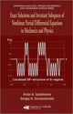 Book cover of: Exact Solutions and Invariant Subspaces of Nonlinear Partial Differential Equations in Mechanics and Physics. By: Victor A. Galaktionov