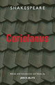 Book cover of: Coriolanus. By: William Shakespeare