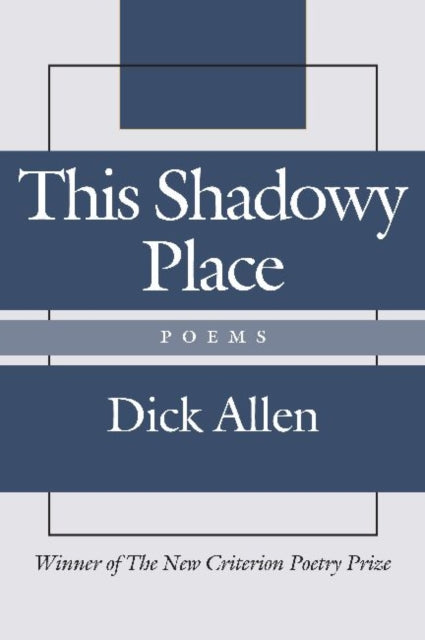Book cover of: This Shadowy Place – Poems