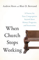 Book cover of: When Church Stops Working – A Future for Your Congregation beyond More Money, Programs, and Innovation. By: Andrew Root