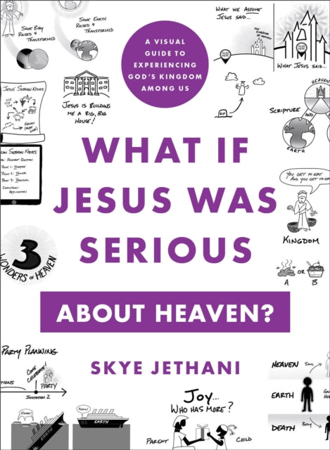 Book cover of: What If Jesus Was Serious about Heaven? – A Visual Guide to Experiencing God`s Kingdom among Us. By: Skye Jethani