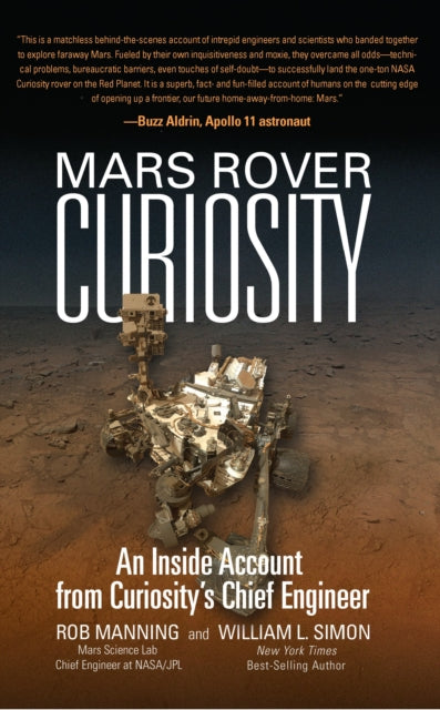 Book cover of: Mars Rover Curiosity. By: Rob Manning
