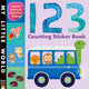 Book cover of: 123 Counting Sticker Book. By: Jonathan Litton