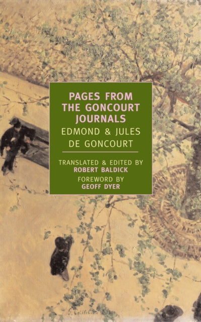 Book cover of: Pages From The Goncourt Journals