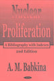 Book cover of: Nuclear Proliferation. By: A. M. Babkina