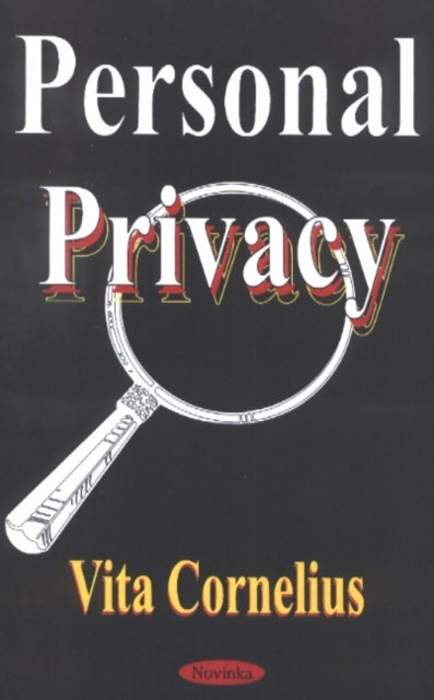 Book cover of: Personal Privacy. By: Vita Cornelius