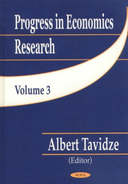 Book cover of: Progress in Economics Research, Volume 3. By: Albert Tavidze