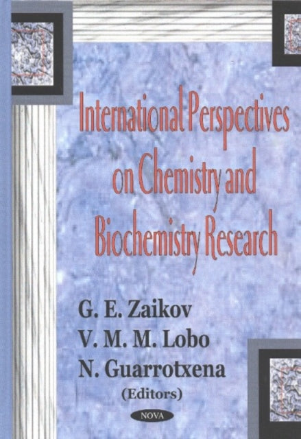 Book cover of: International Perspectives on Chemistry & Biochemistry Research