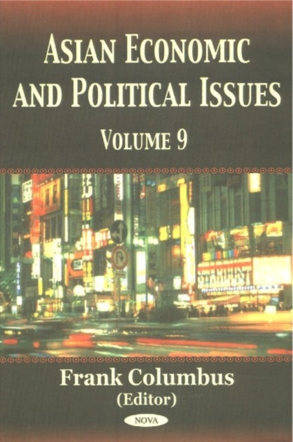 Book cover of: Asian Economic & Political Issues. By: Frank Columbus