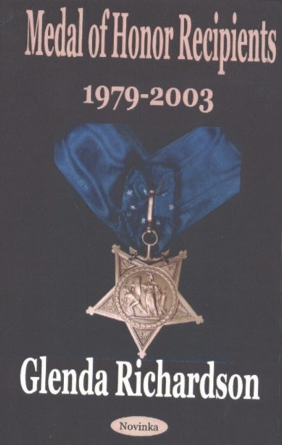 Book cover of: Medal of Honor Recipients, 1979-2003