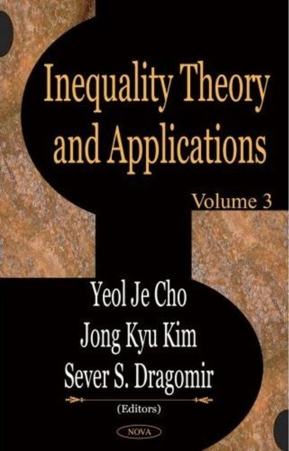 Book cover of: Inequality Theory & Applications