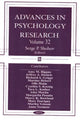Book cover of: Advances in Psychology Research. By: Serge P. Shohov