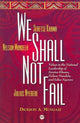 Book cover of: We Shall Not Fail