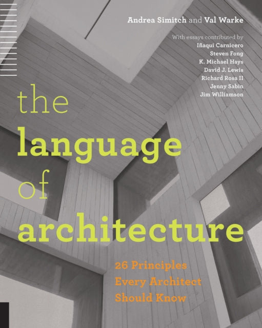 Book cover of: Language of Architecture. By: Andrea Simitch