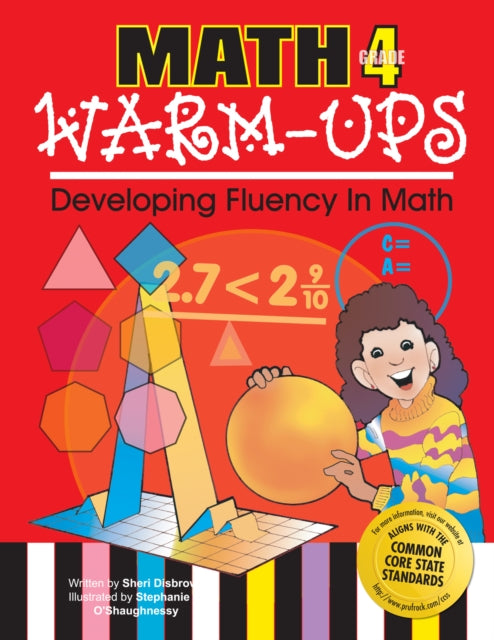 Book cover of: Math Warm-Ups. By: Sheri Disbrow