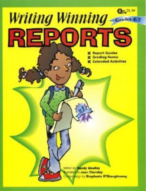 Book cover of: Writing Winning Reports. By: Sandy Woolley