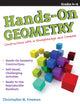 Book cover of: Hands-On Geometry. By: Christopher M. Freeman
