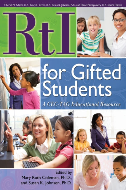 Book cover of: RtI for Gifted Students. By: Mary Ruth Coleman