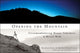 Book cover of: Opening the Mountain. By: Matthew Davis