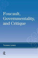 Book cover of: Foucault, Governmentality, and Critique. By: Thomas Lemke